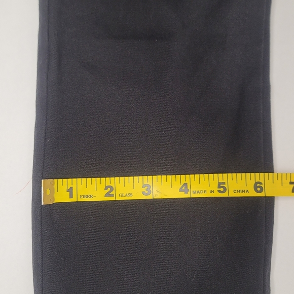 Anthropologie The Essential Slim Black Pant size 8 - Picture 8 of 10